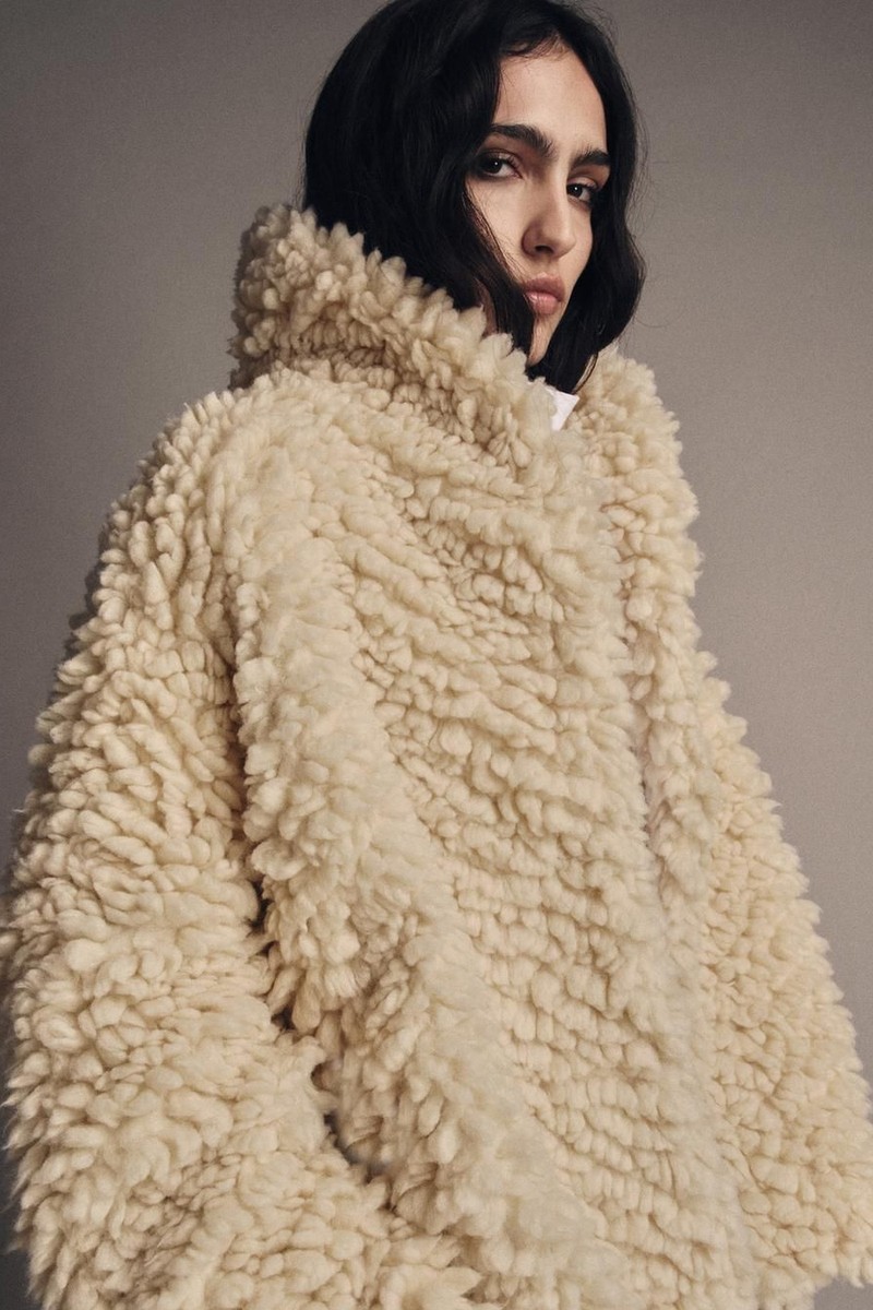 Faux Shearling Jacket from Zara