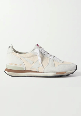 Suede & Canvas Sneakers from Golden Goose
