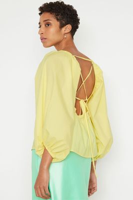 Puff Sleeve Top from Warehouse
