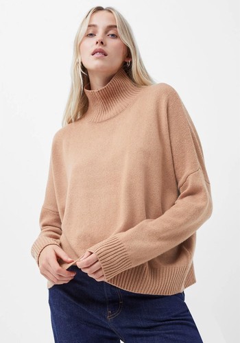 Cashmere Roll Neck Jumper