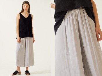 Gathered Waist Culottes