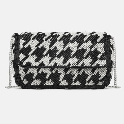 Two-Tone Beaded Bag from Zara