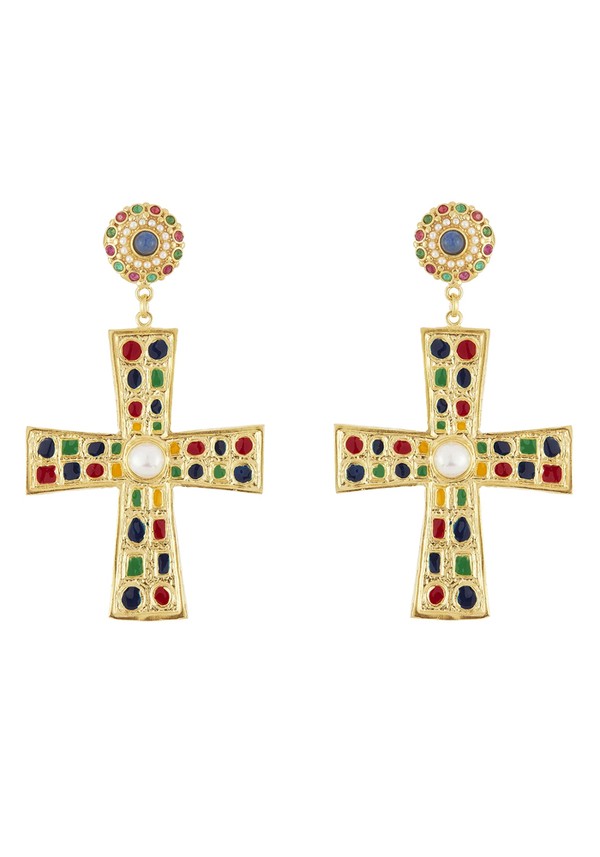 Cross Earrings