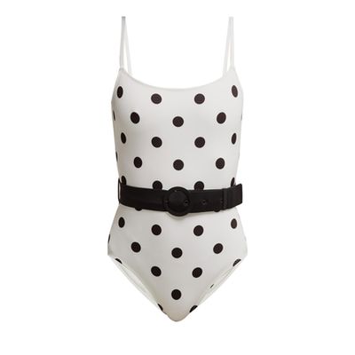 Nina Polka Dot Swimsuit from Solid & Striped
