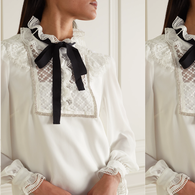 19 Pussy-Bow Blouses We Love