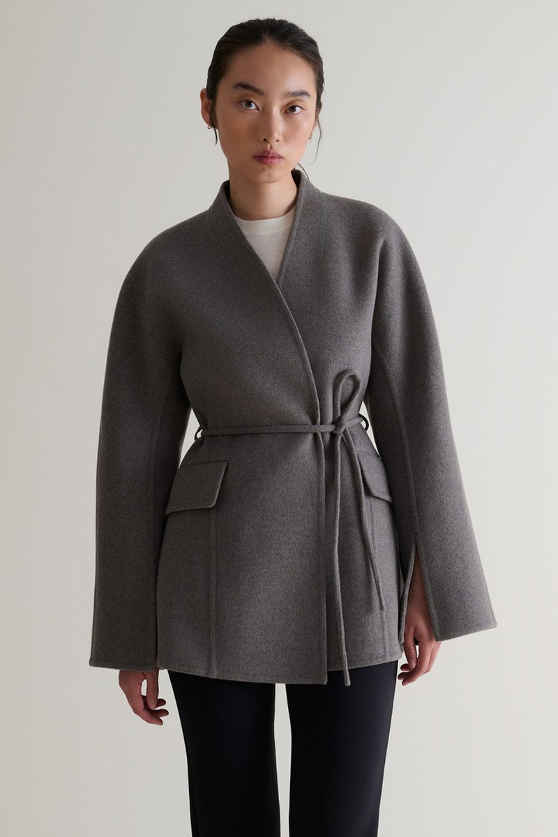 Cashmere Wool Sculptural Jacket from Rise & Fall