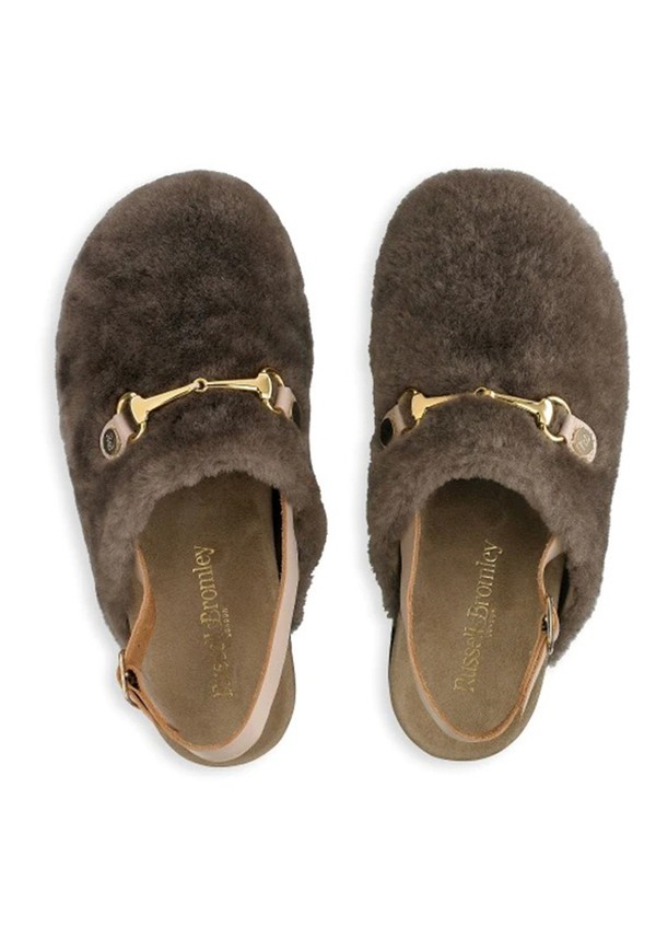 Dellasnug Shearling Backstrap Mule from Russell & Bromley