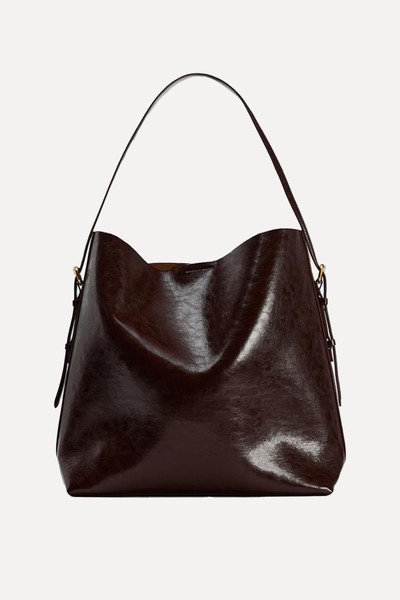 Maxi Bucket Bag from Zara