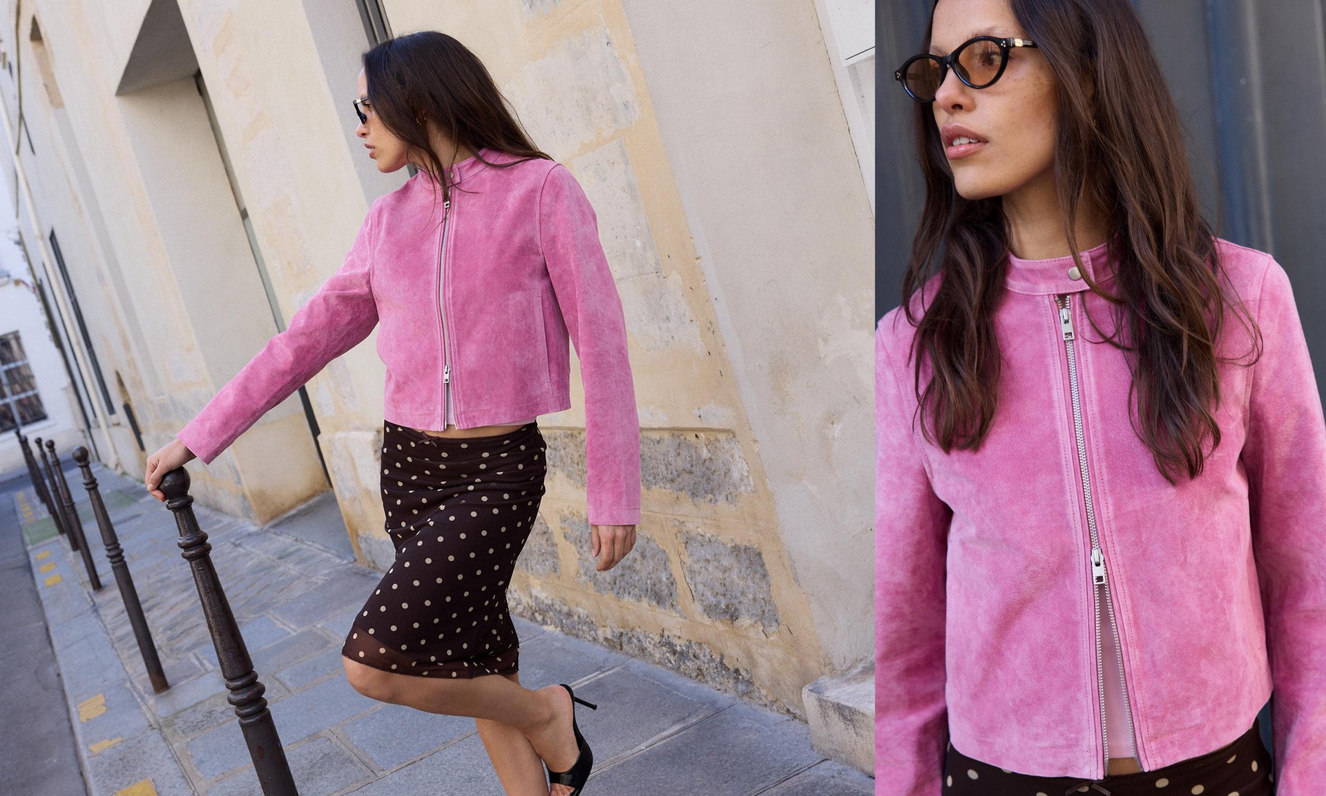 100% Leather Biker Jacket