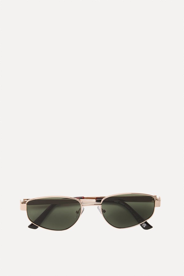 Angular Metal Frame Sunglasses from Marks & Spencer