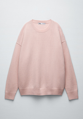 Knit Cashmere Sweater With Silk from Zara