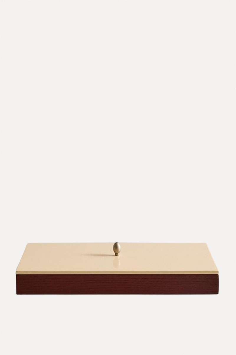 Lacquered Box With Lid 