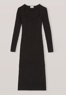Melange Knit Midi Dress from Frankie Shop