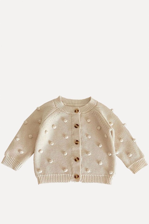 Cotton Baby Cardigan from Baby Organic