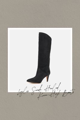 Laylis Suede Heeled Knee High Boots, £815 | Isabel Marant