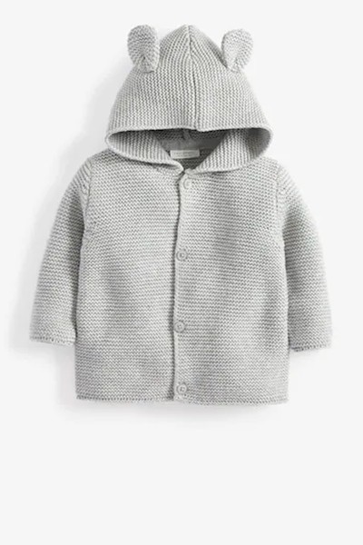 Hooded Baby Cardigan 