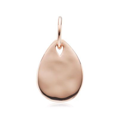 Ziggy Mini Petal Pendant Charm in Rose Gold