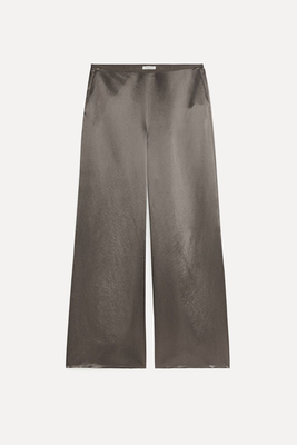 Wide-Leg Satin Trousers  from ARKET