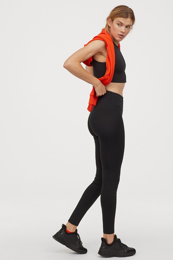 Sports Tights High Waist from H&M