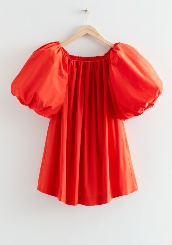 Off-Shoulder Mini Dress