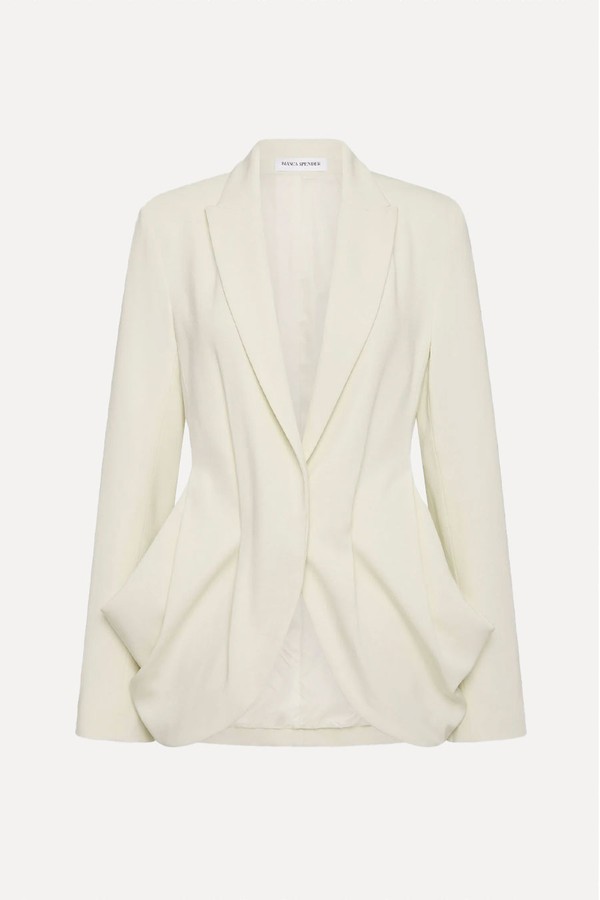Crepe Suiting Surrender Jacket from Bianca Spender