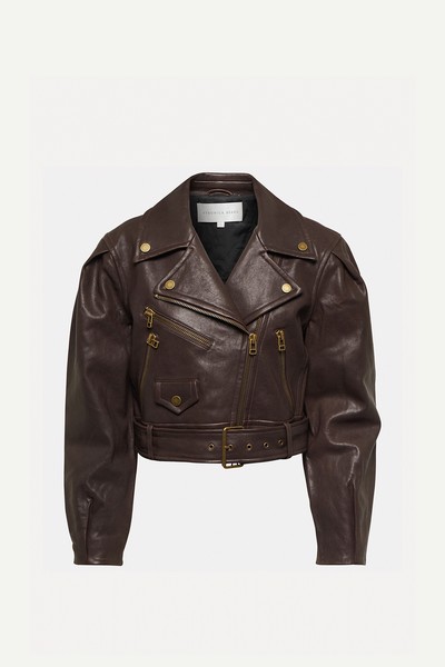 Marea Leather Jacket from Veronica Beard