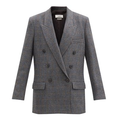 Leaganea Prince of Wales-Check Twill Blazer from Isabel Marant Étoile