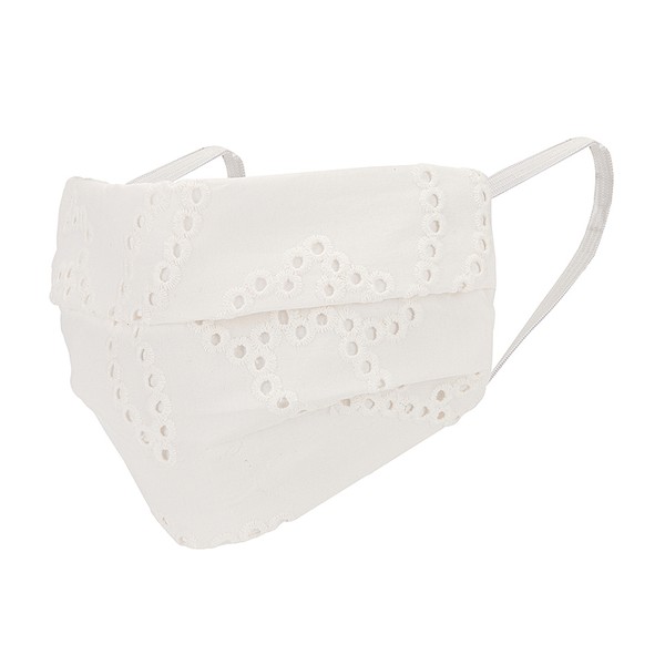 Kelly Eyelet Face Mask from Karina Grimaldi