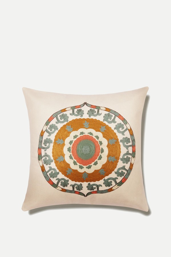 New Circle Pillow Case Green