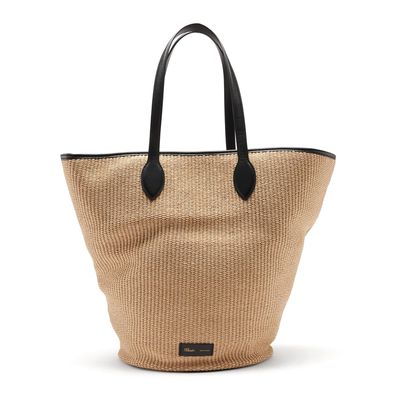 Osa Medium Raffia Tote Bag from Khaite