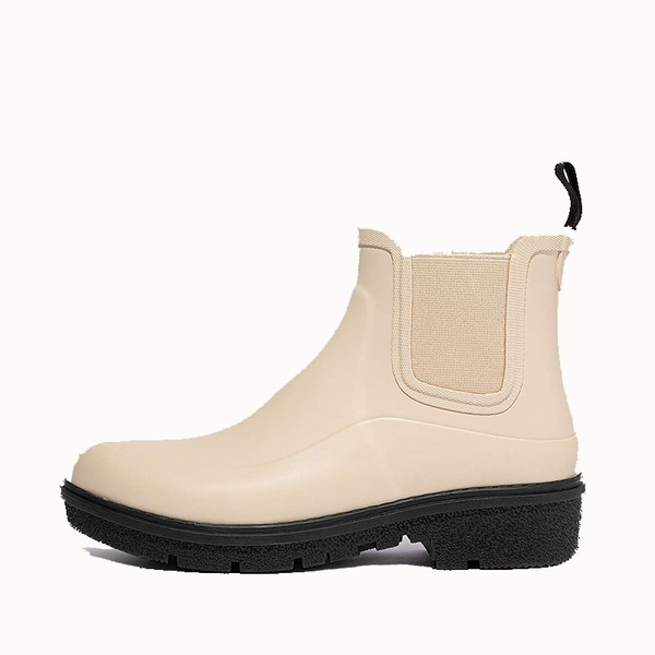 Contrast Sole Chelsea Rain Boots