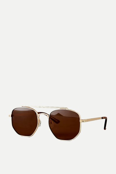 The Saba Aviator Sunglasses from Anthropologie