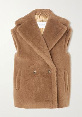 Teano Double Breasted Camel Vest from Max Mara