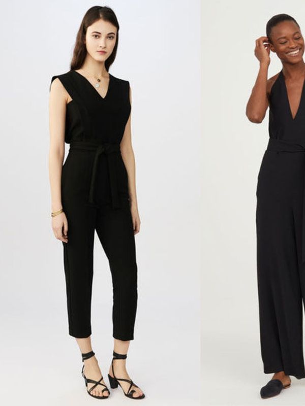 24 Black Jumpsuits To Buy Now