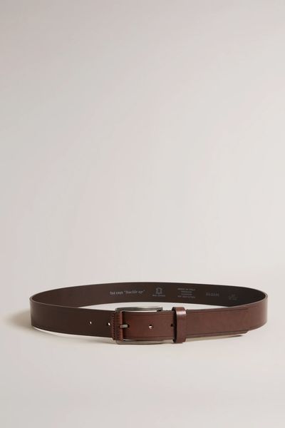 Embossed Leather Belt