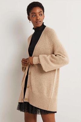 Long Cashmere Cardigan from Boden
