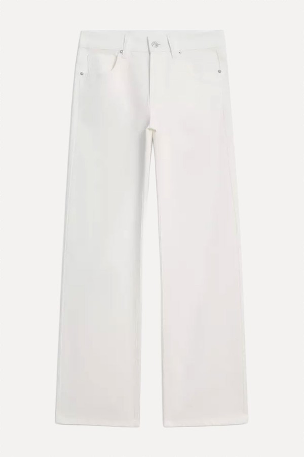 High-Waist Wide-Leg Jeans