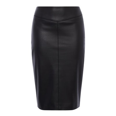 Faux Leather Skirt