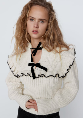 Knit Sweater With Bows, £29.99