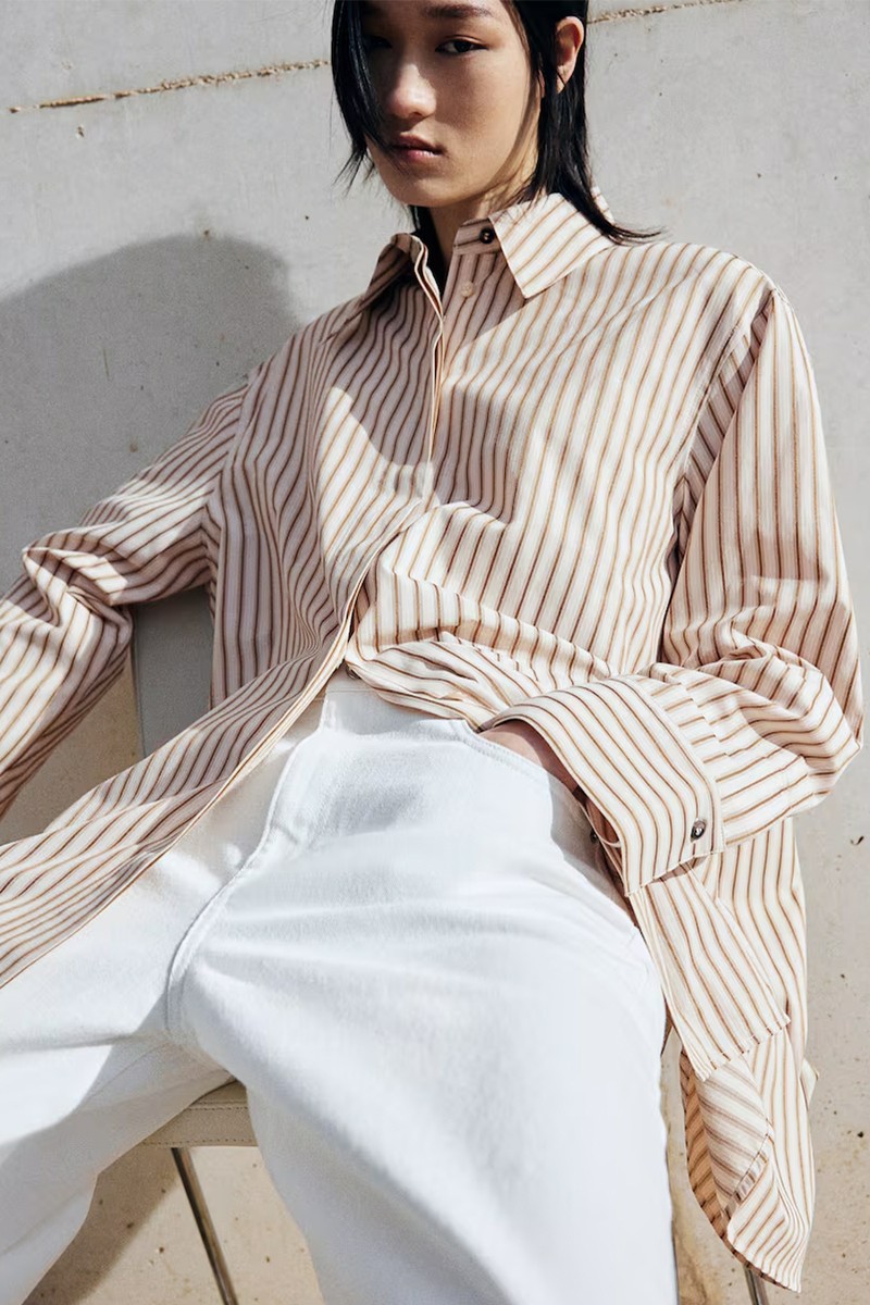 Oversized Twill Shirt from H&M