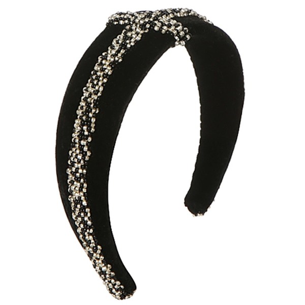 Kingsbridge Velvet Headband from Emily London