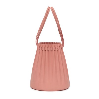 Lamb Pleated Bucket Bag from Mansur Gavriel