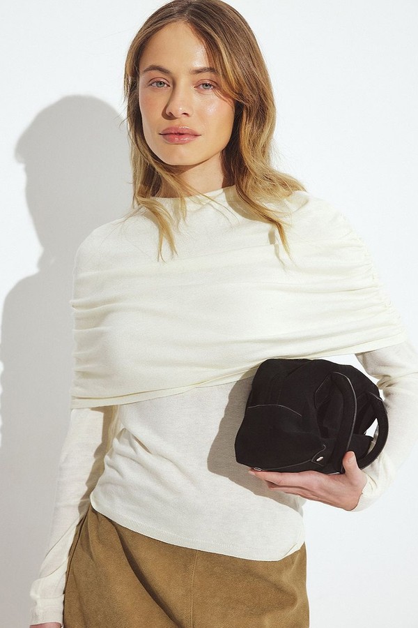 Knitted Draped Top from NA-KD