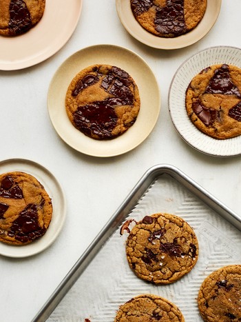 Muscovado-Dark Chocolate Chunk Cookies