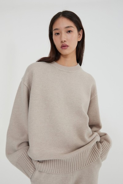 Liana - Merino Wool Boxy Knitwear