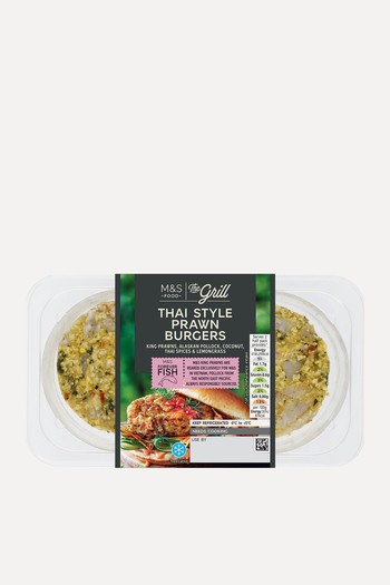 Thai Style Prawn Burgers from M&S