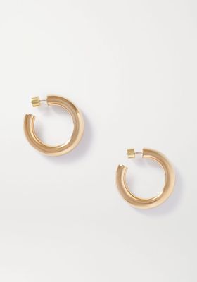 Mini Jamma Gold-Plated Hoop Earrings from Jennifer Fisher
