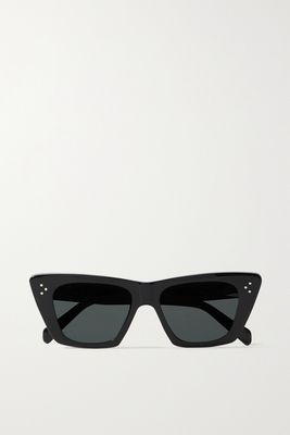Edge Cat-Eye Acetate Sunglasses from Celine