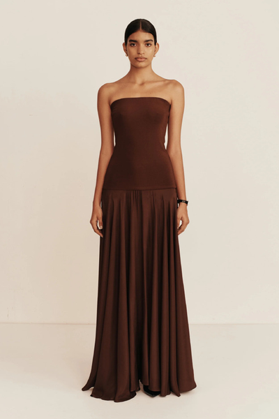 Illi Strapless Maxi Dress