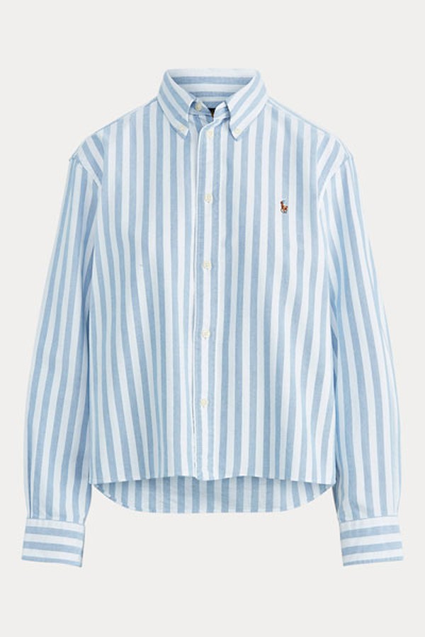 Cropped Oxford Shirt